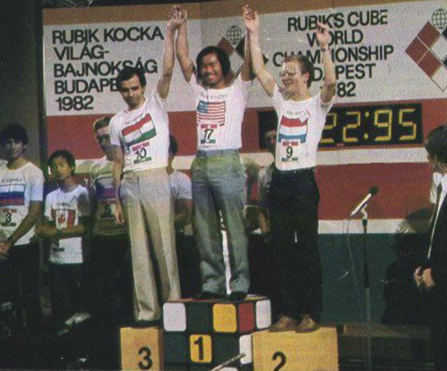 Rubik Kocka Vilg Bajnoksg Budape 1982 10 77 Rubik'S Cube World Chamionship D Pest 82 3 1